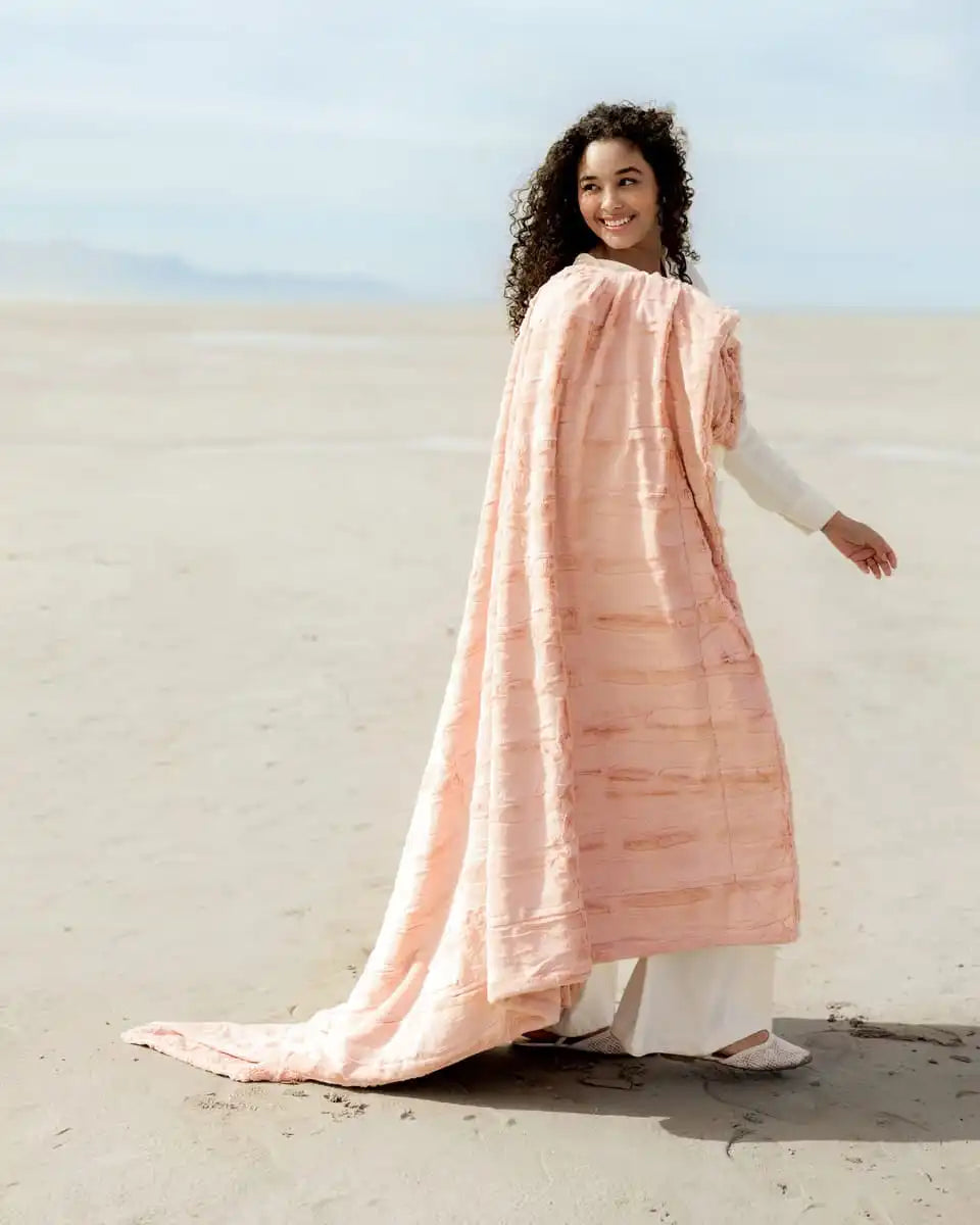 Sorbet Apricot Vanilla Blanket