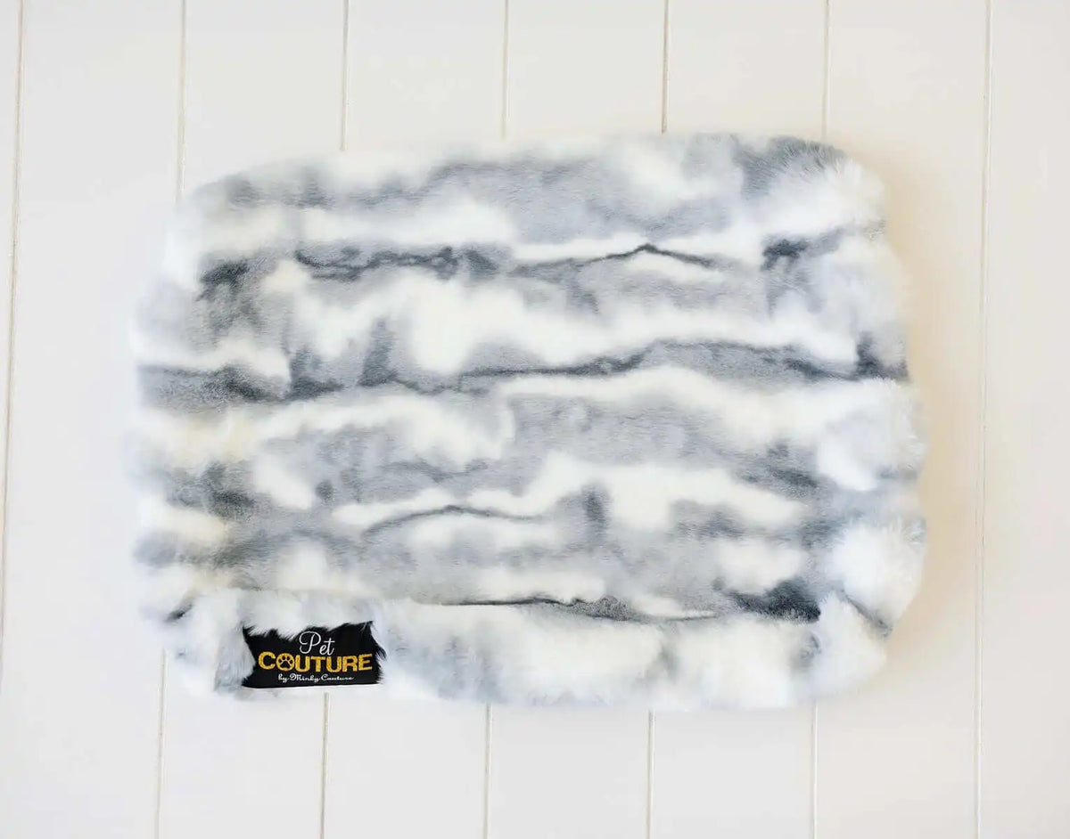 Cloudy Day Blue Pet Crate Pad COVER ONLY