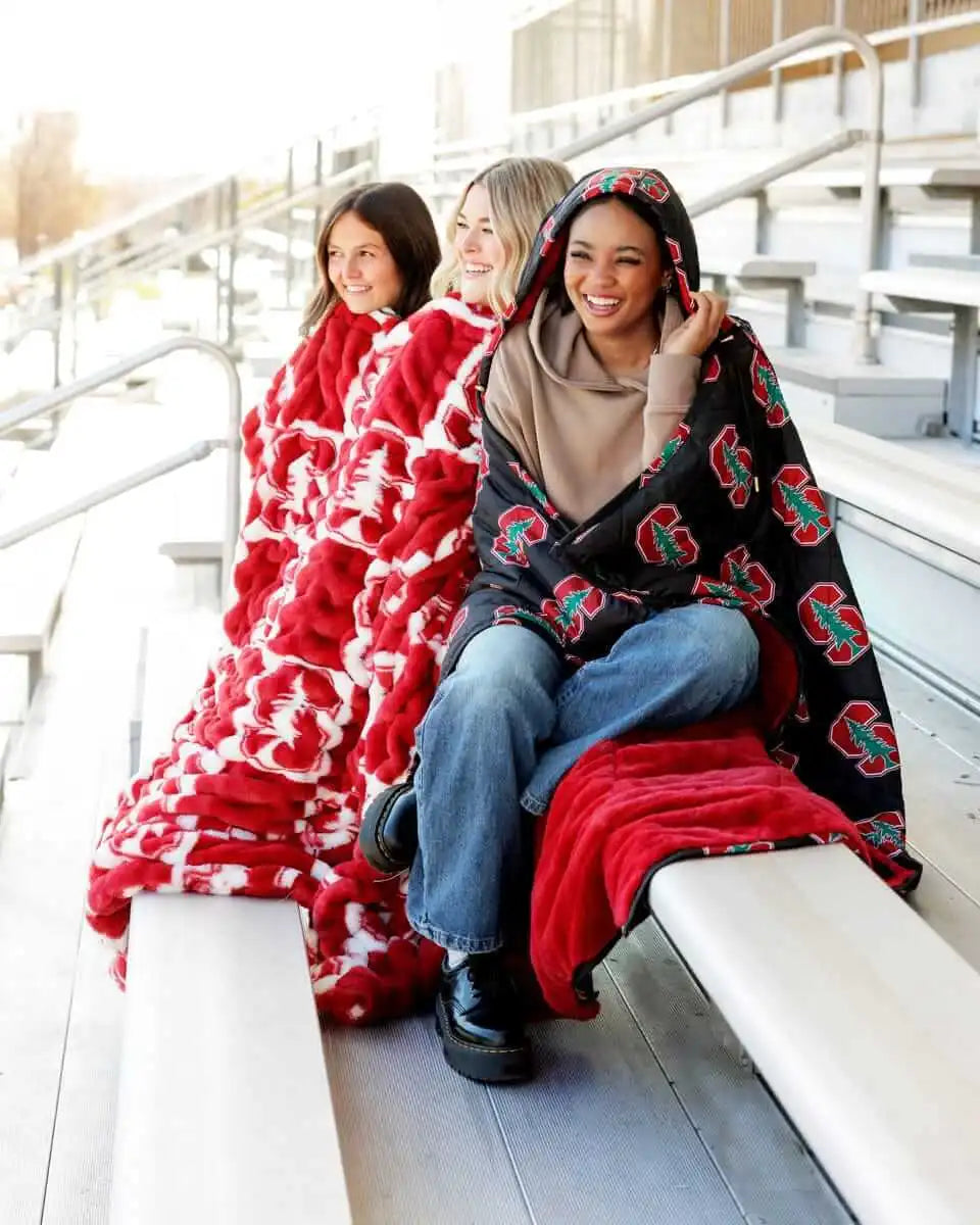 Stanford Cardinal Hooded Stadium Everywhere Blanket