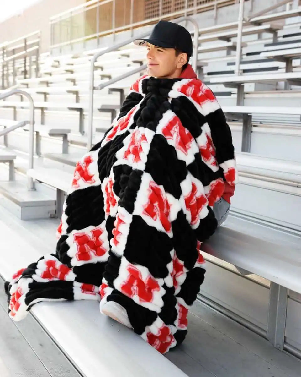 Nebraska Huskers Blanket - Hugs