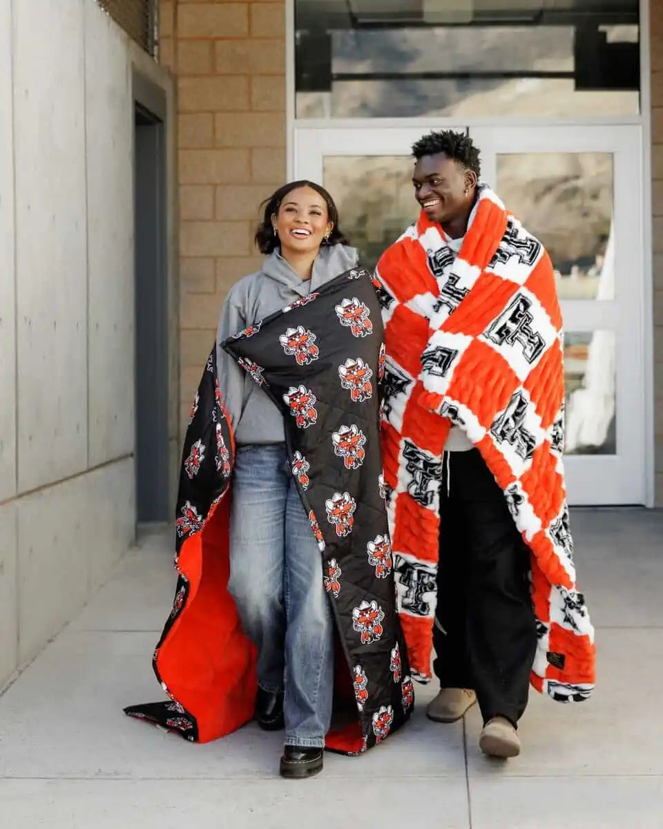 Texas Tech Raiders Hooded Stadium Everywhere Blanket