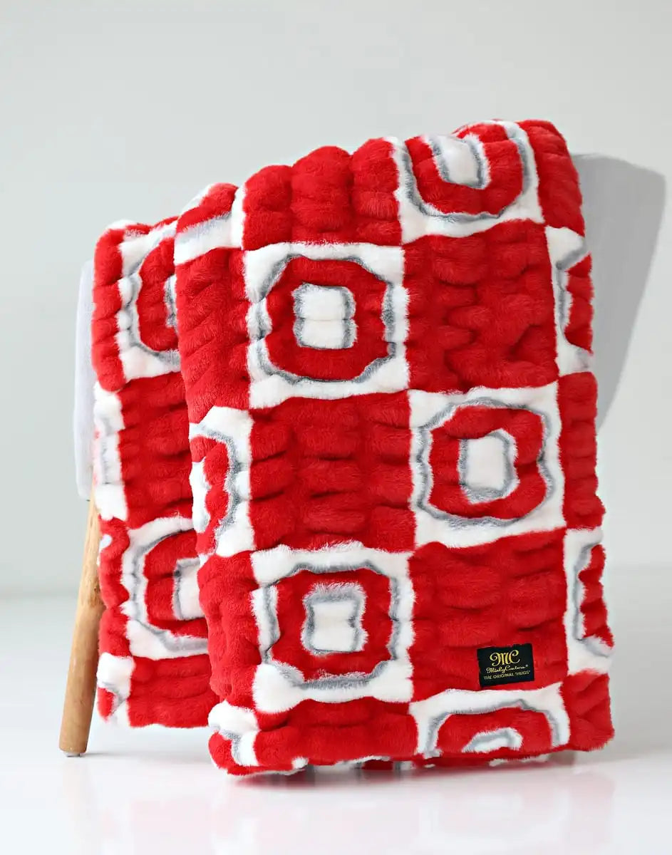 Ohio State Buckeyes Blanket - Hugs