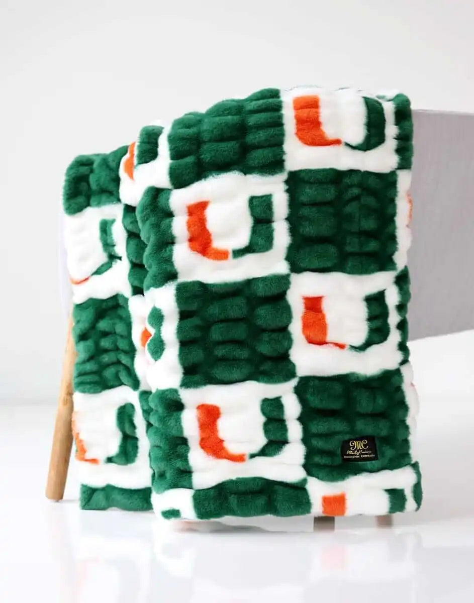Miami Hurricanes Blanket - Hugs