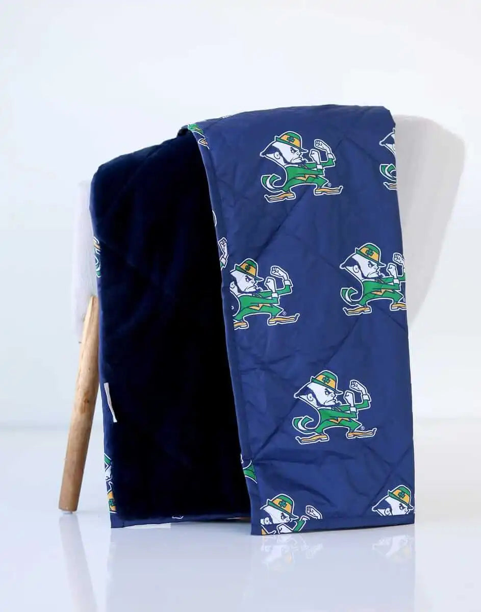 Notre Dame Fighting Irish Hooded Stadium Everywhere Blanket