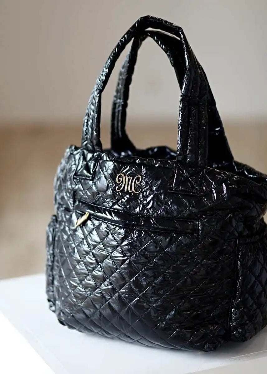 Everything Bag - Patent Leather Black