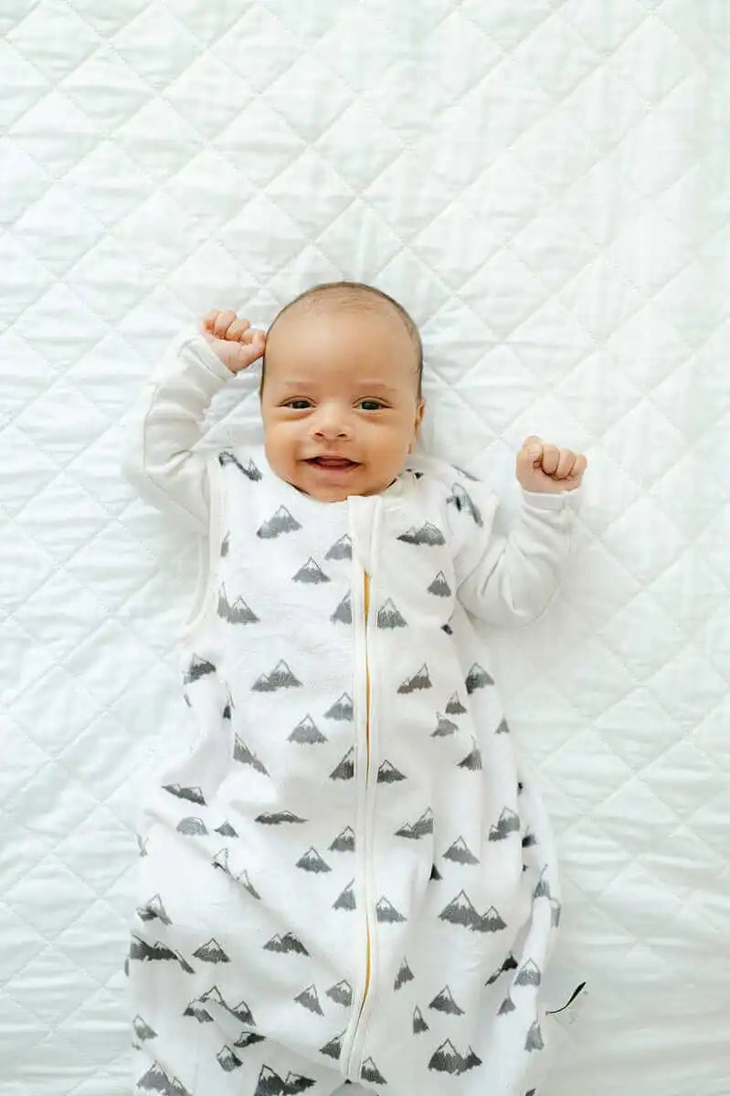 Mountains Wearable Minky Blanket