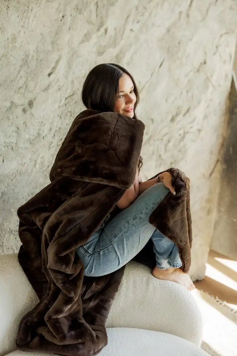 Lush Espresso Blanket