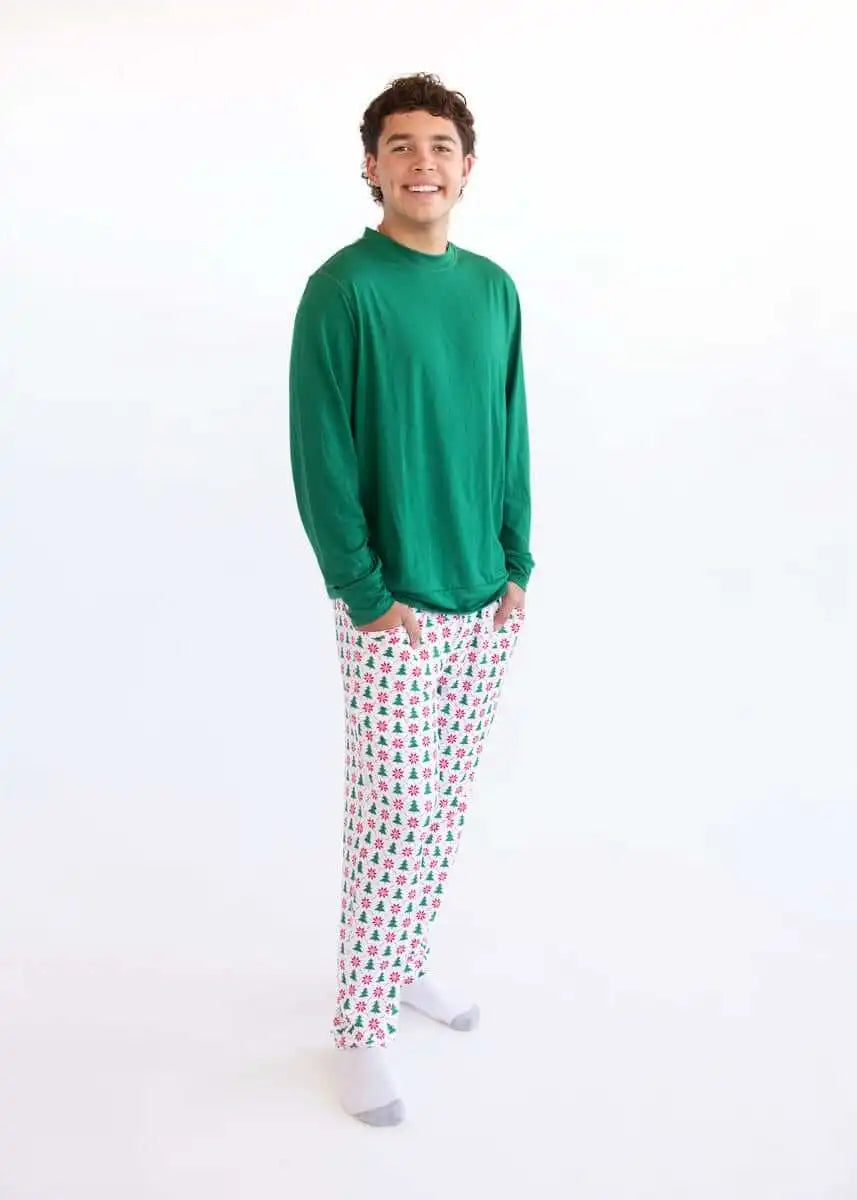 Montage Men's Pajama Top - Green