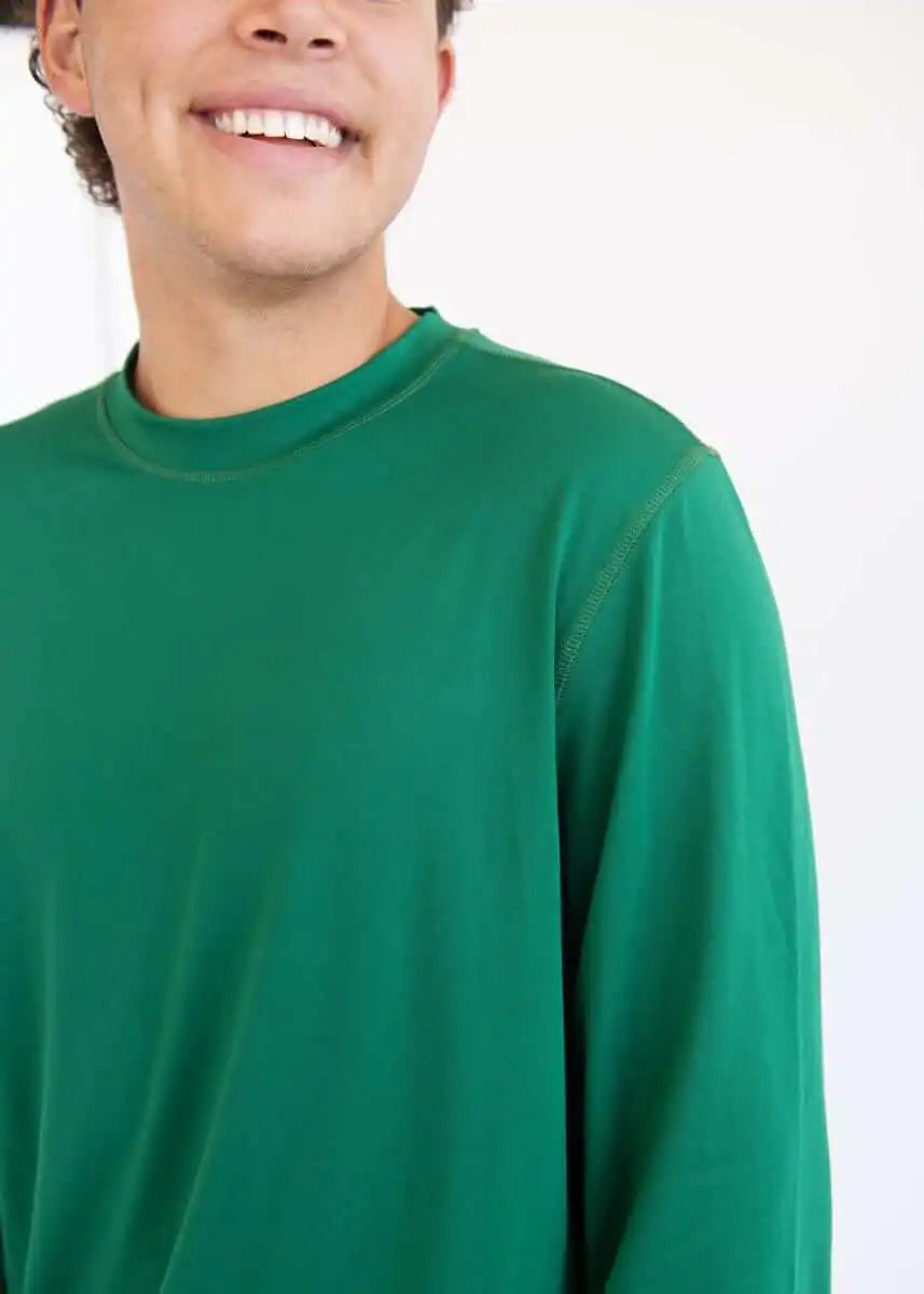 Montage Men's Pajama Top - Green