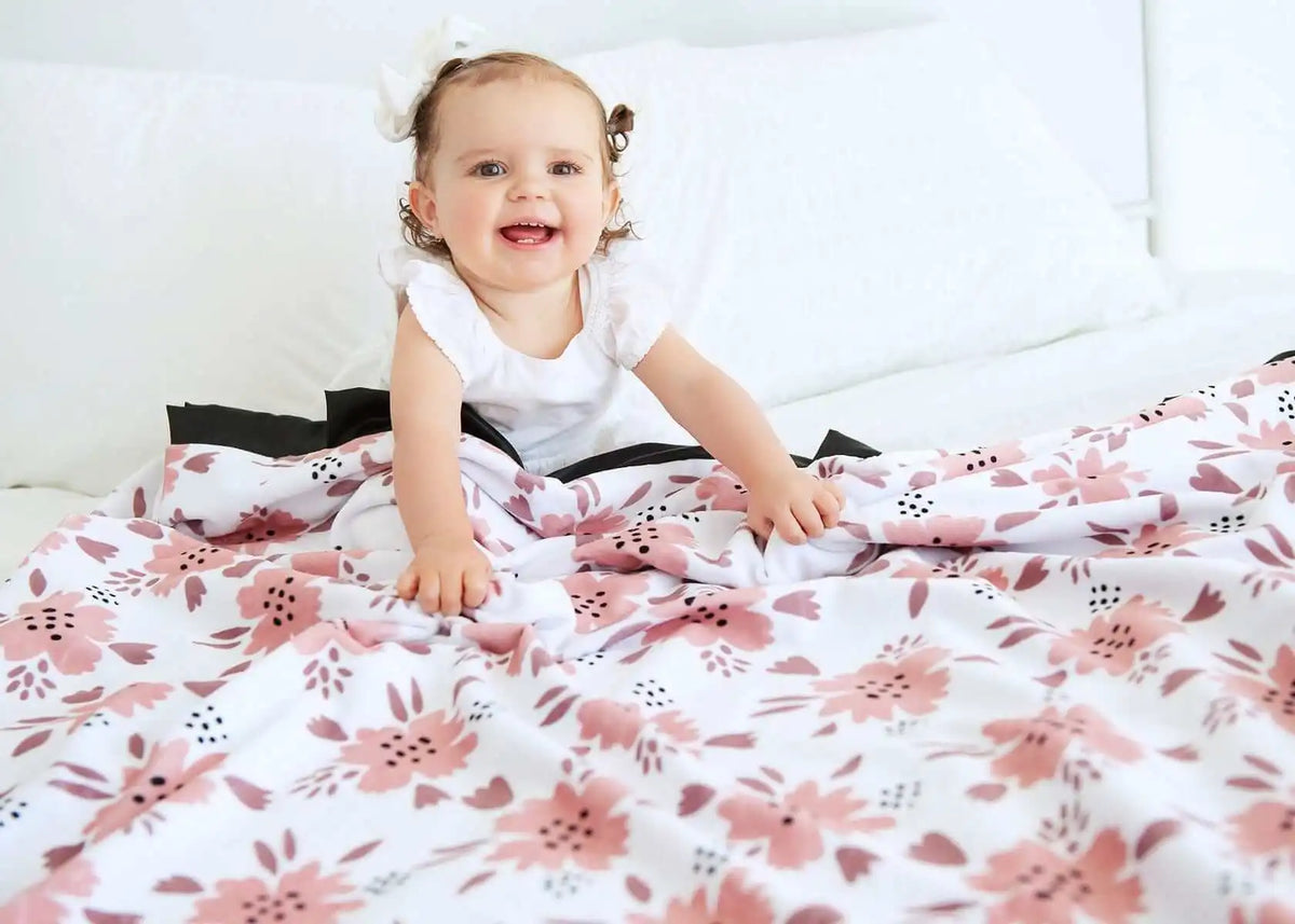 Apricot Blossom Blanket