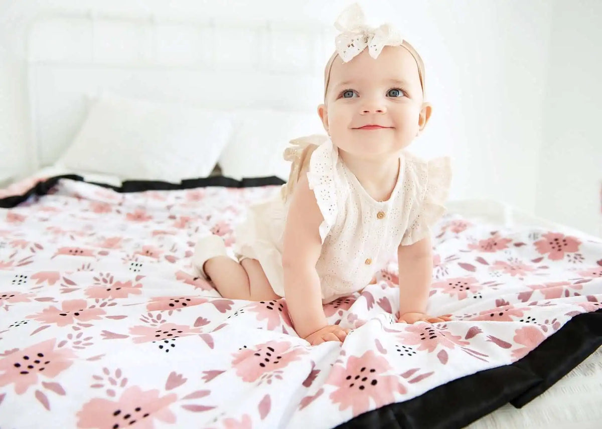 Apricot Blossom Blanket