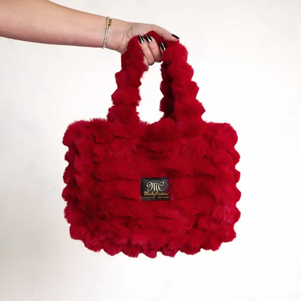 Annie Bag - Ripple Crimson
