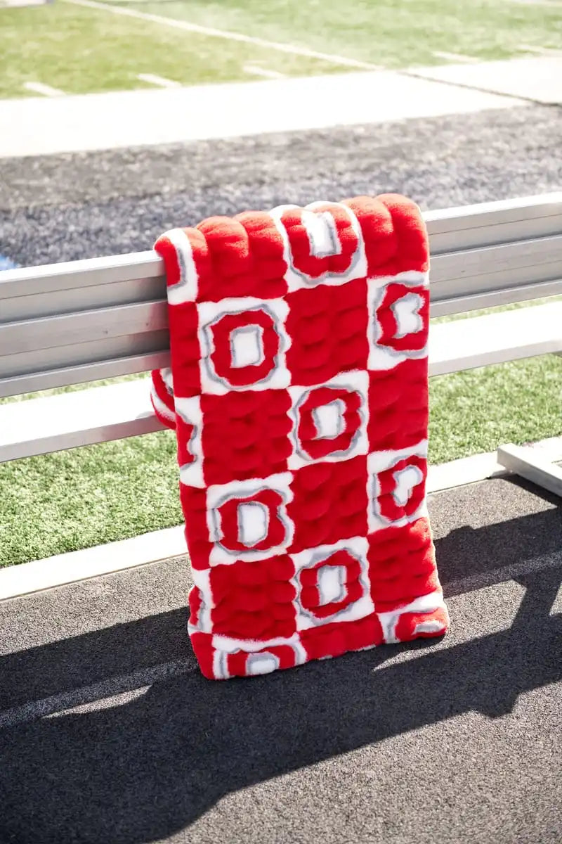 Ohio State Buckeyes Blanket - Hugs