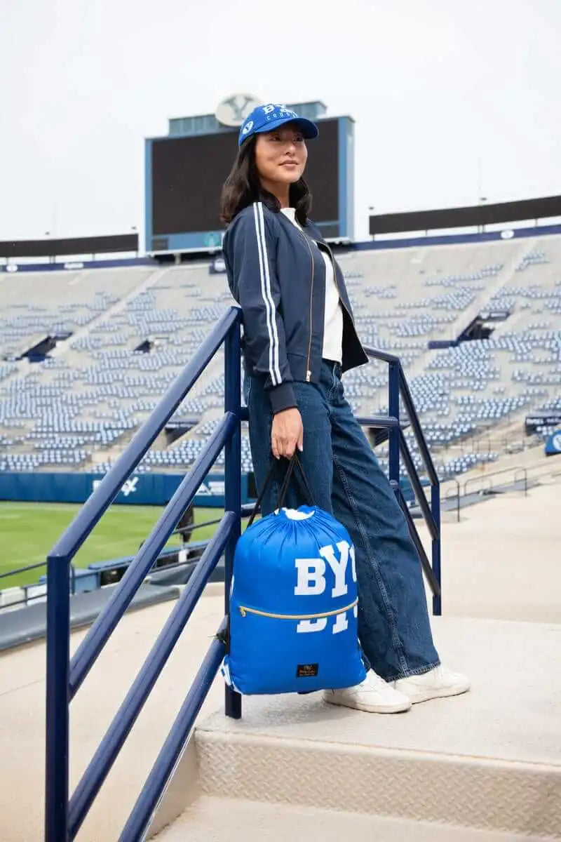 BYU Cougars Hooded Stadium Everywhere Blanket