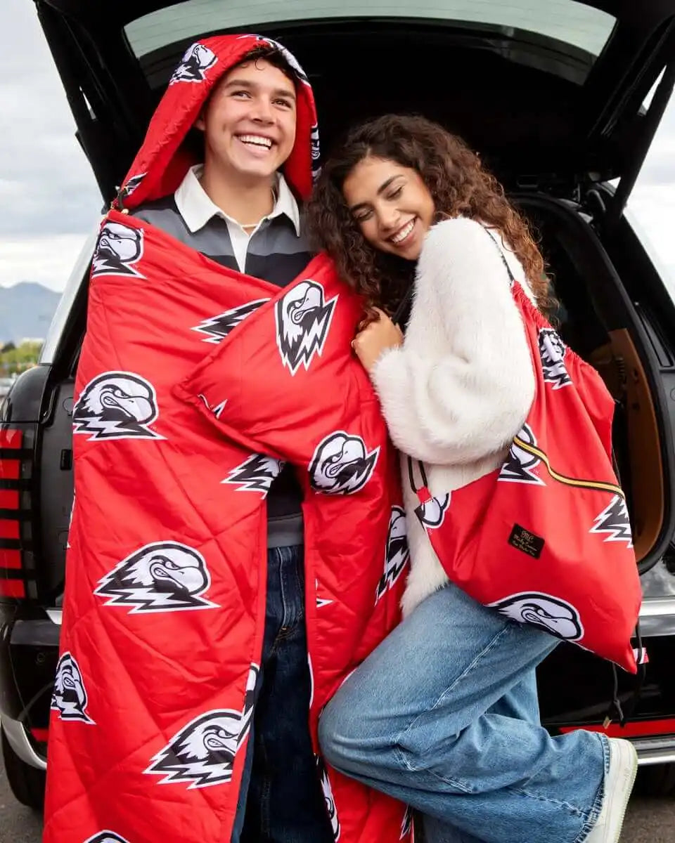 Southern Utah Thunderbirds Hooded Stadium Everywhere Blanket