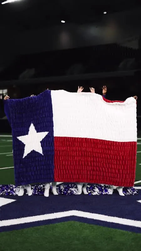 Hugs Texas Flag Blanket