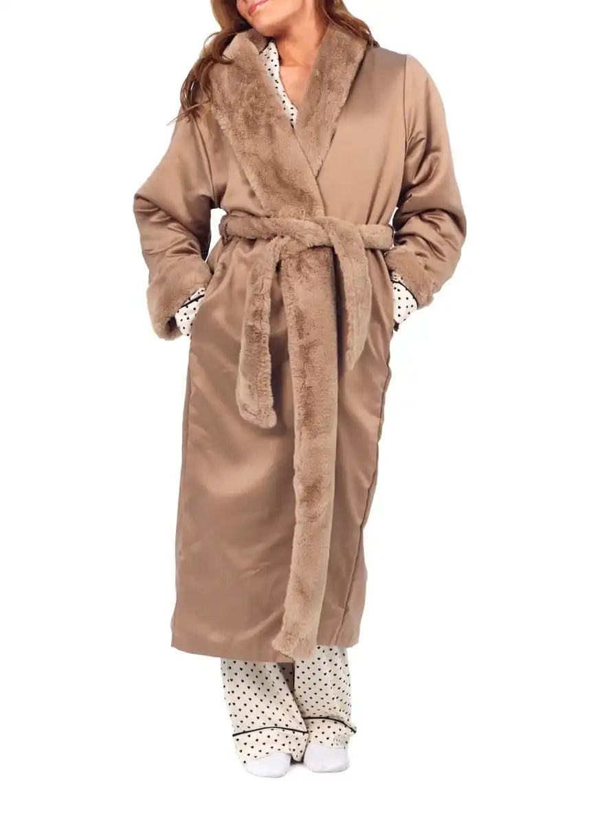 Satin Milk Chocolate Robe