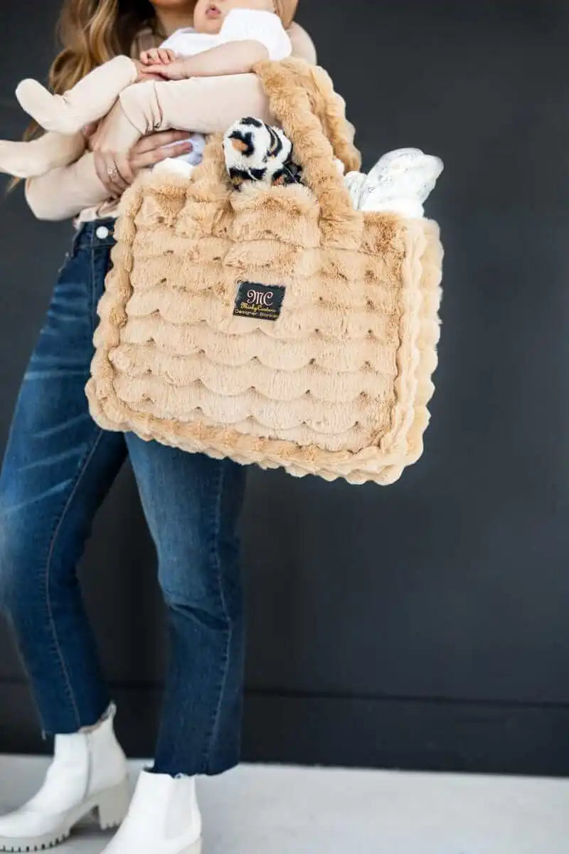 Annie Bag - Ripple Ecru