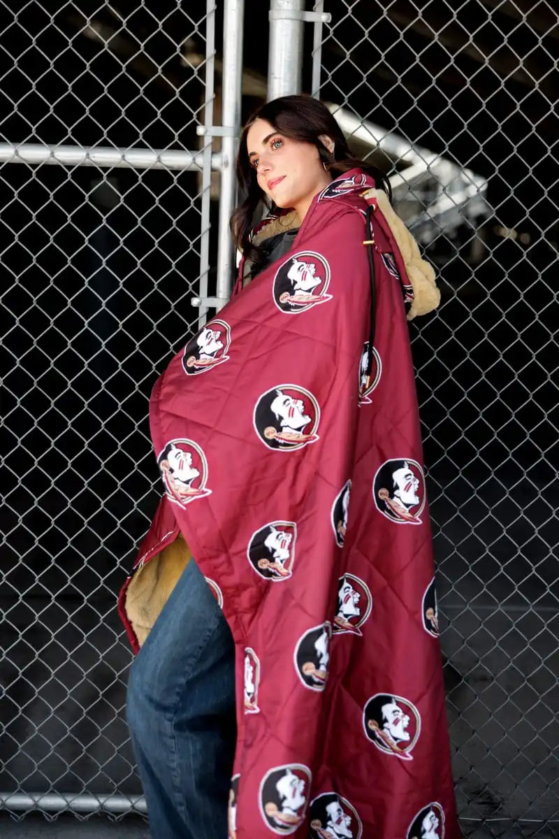 Florida State Seminoles Hooded Stadium Everywhere Blanket