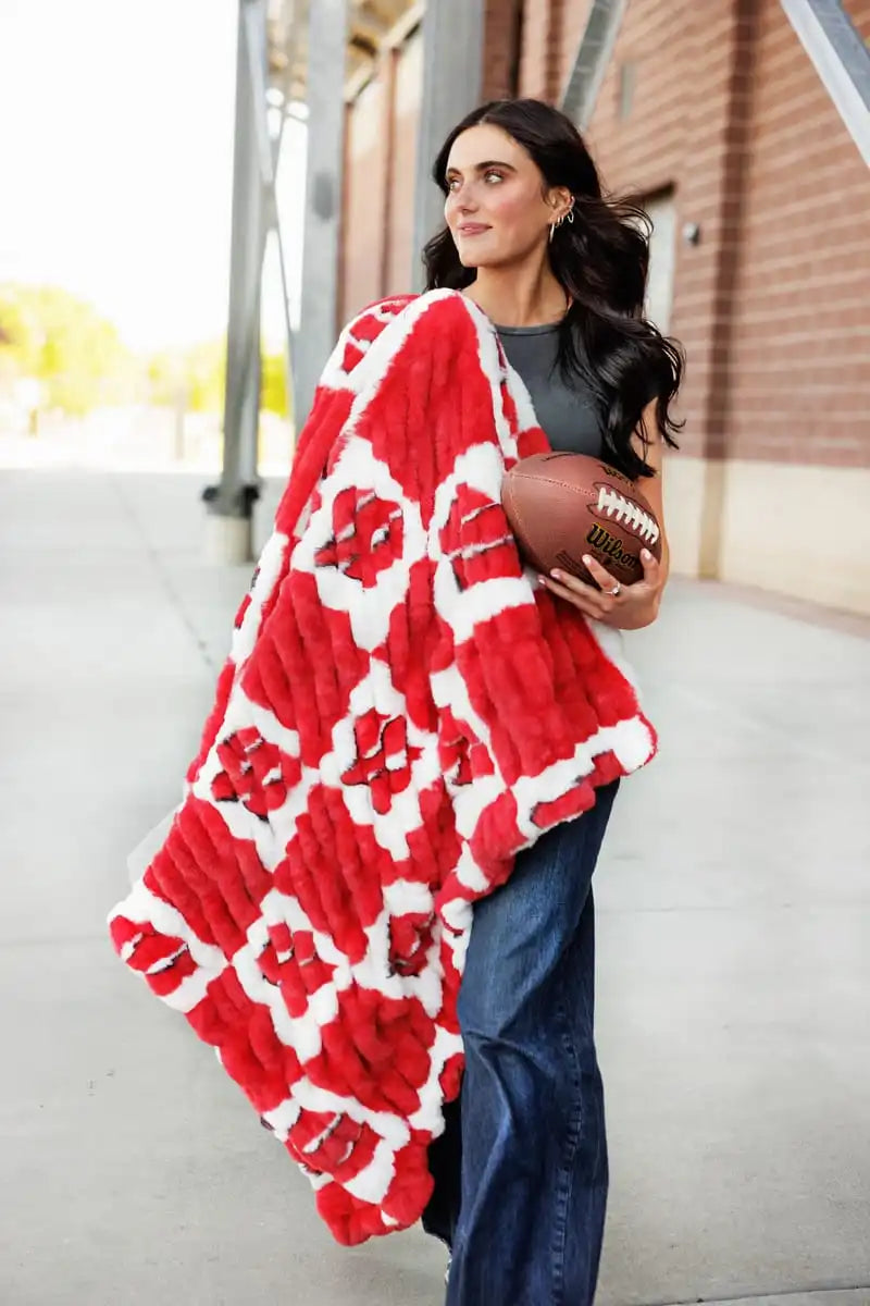 University of Wisconsin Badgers Blanket - Hugs