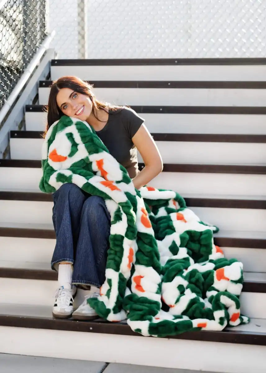 Miami Hurricanes Blanket - Hugs