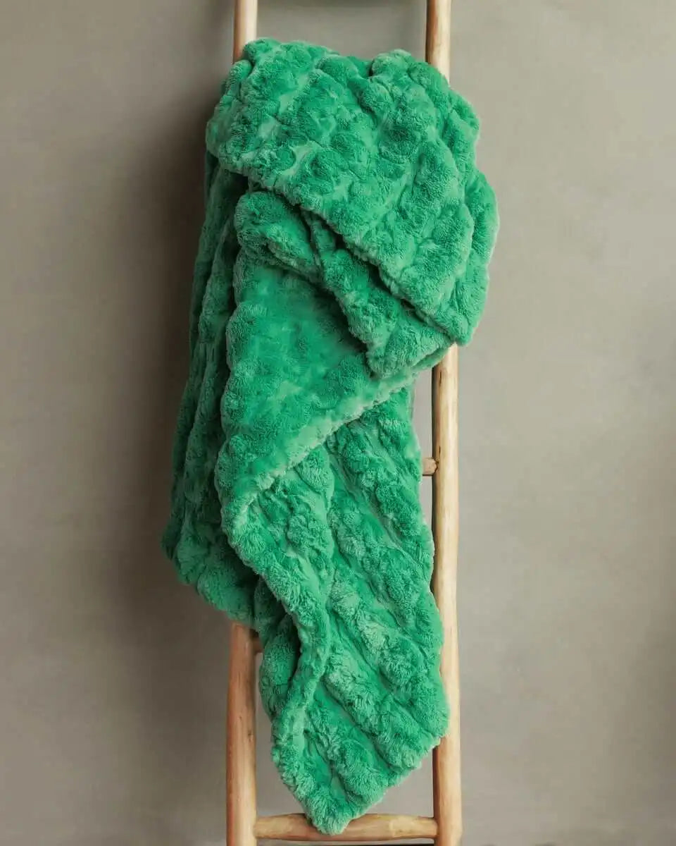 Ultra Sorbet Kelly Green Blanket