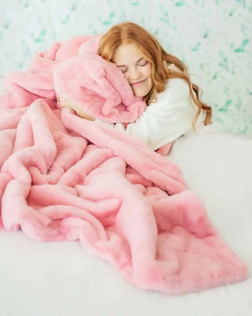 Lush Pretty Pink Blanket
