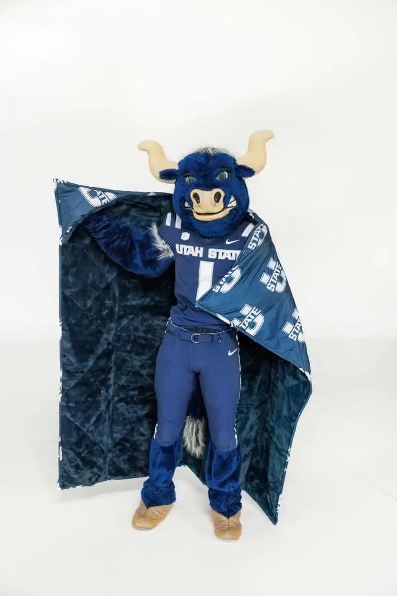 Utah State Aggies Hooded Stadium Everywhere Blanket